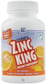 Amazon.com: Nutrition Now Zinc King Lozenges Orange 60